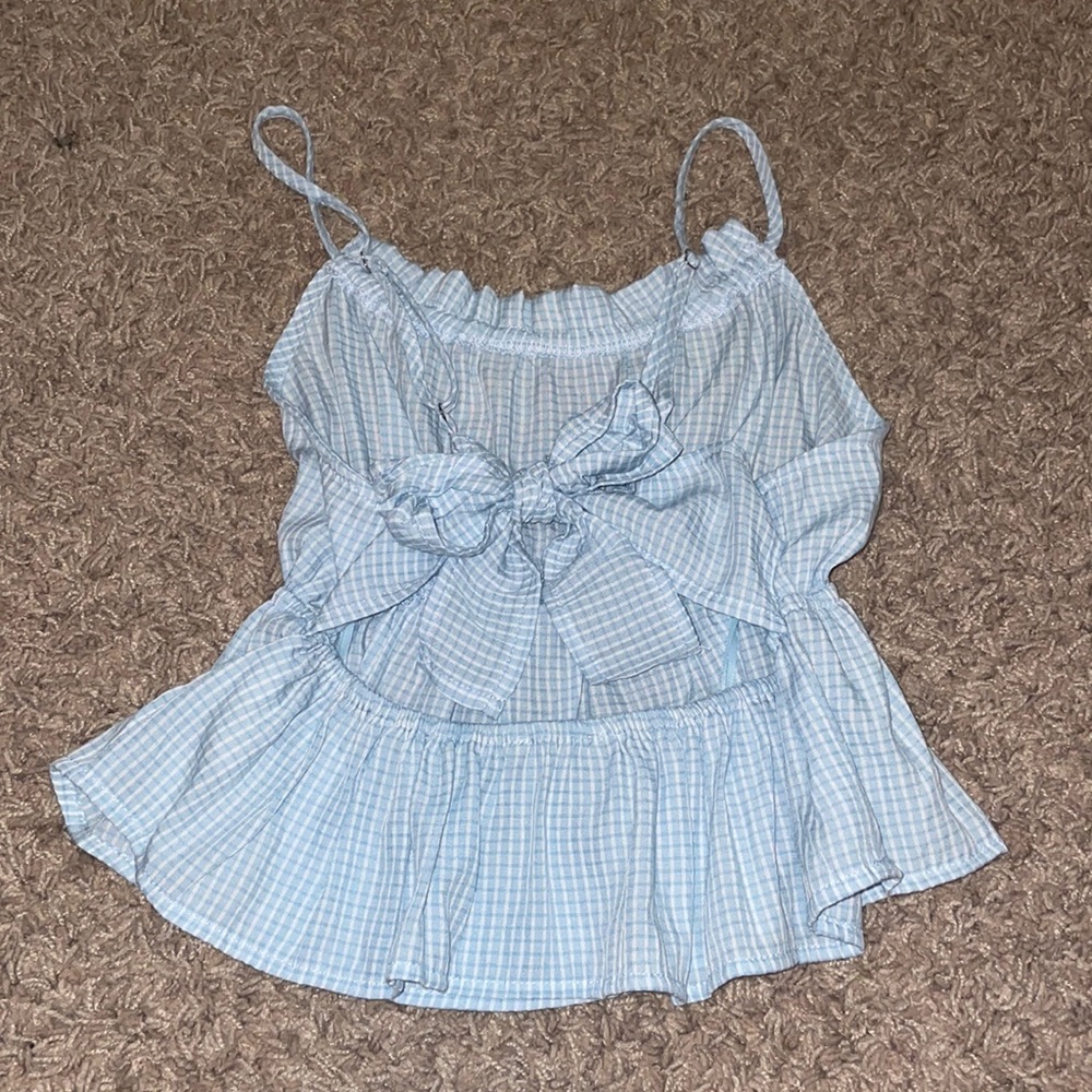 Pacsun tie back tank top